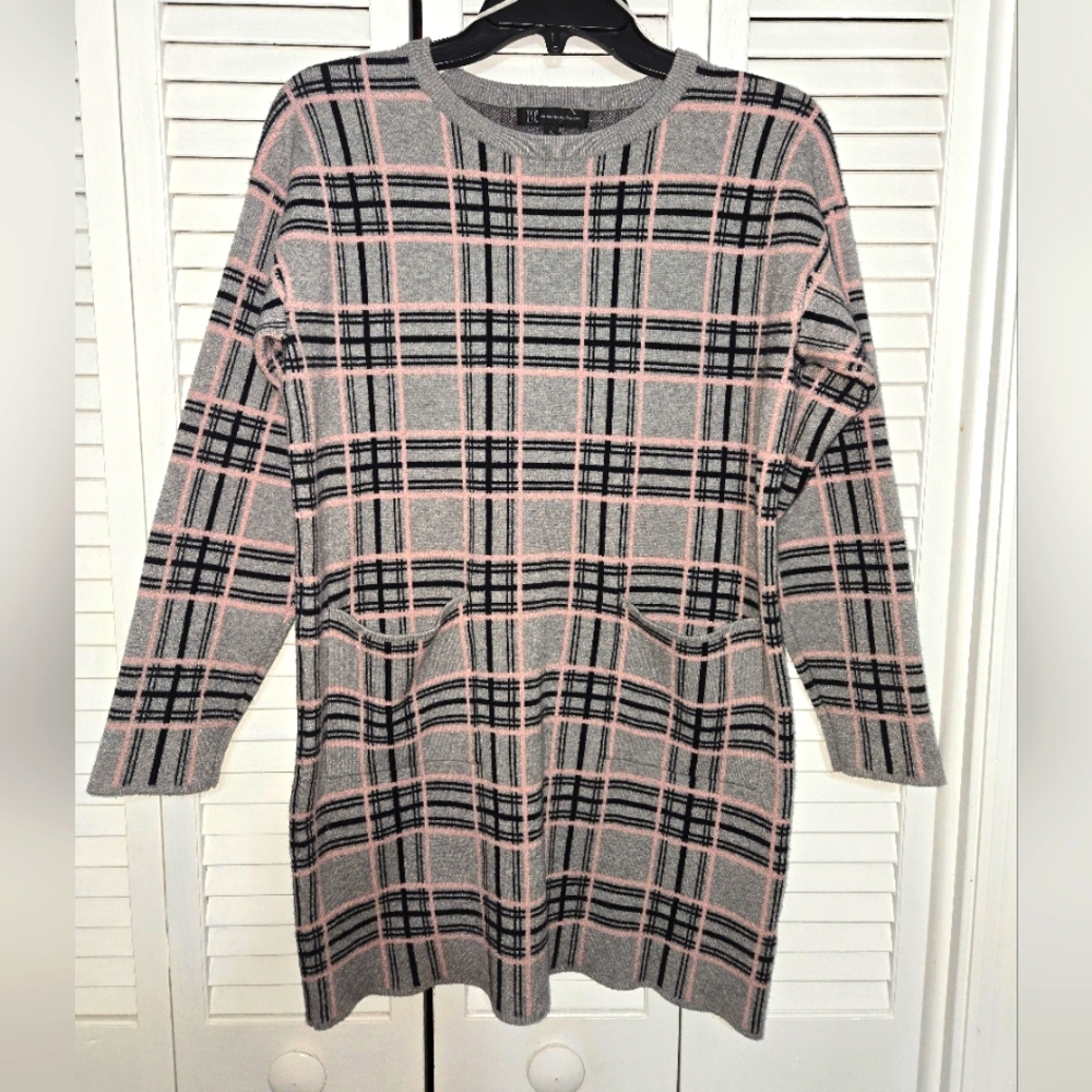 INC International Concepts Women's L Sweater Dress Tunic